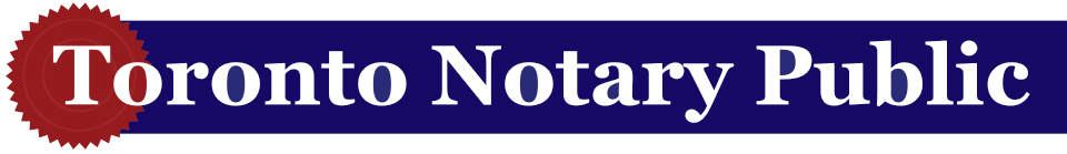 Toronto Notary Public